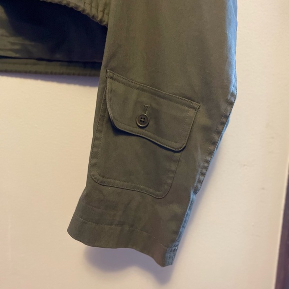 NWOT Lauren by Ralph Lauren (green label) utility cropped jacket - Picture 3 of 6